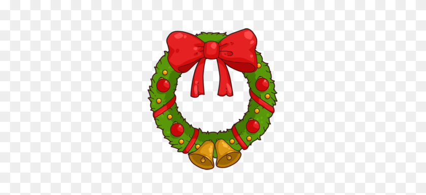 300x324 Christmas Wreath Clip Art Happy Holidays! - Christmas Wreath Clipart Black And White