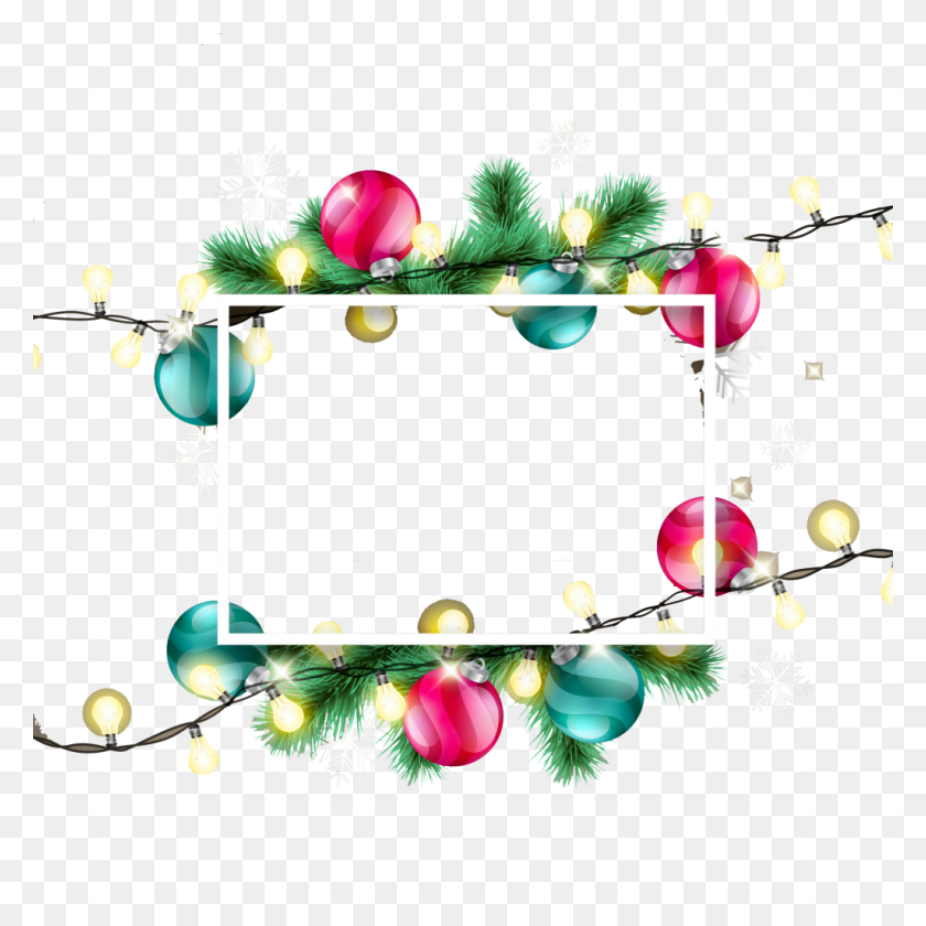 1024x1024 Christmas Wreath Png - Holiday Wreath Clip Art