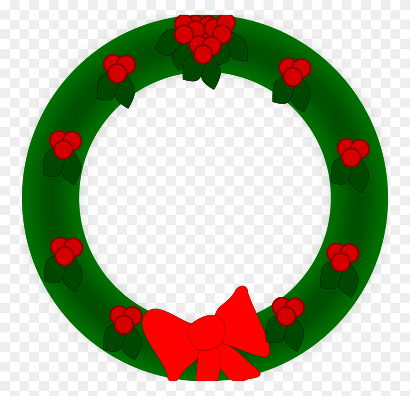 750x750 Christmas Wreaths Christmas Day Holiday Computer Icons Free - Christmas Break Clipart