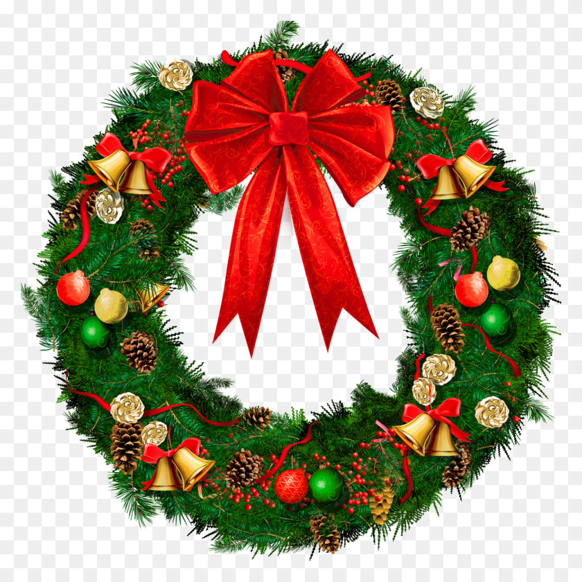 1500x1500 Christmas Wreaths My Custom Wreaths - Holiday Wreath Clip Art