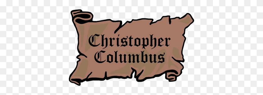 400x246 Christpher Columbus Christopher, Columbus, En - День Колумба Клипарт