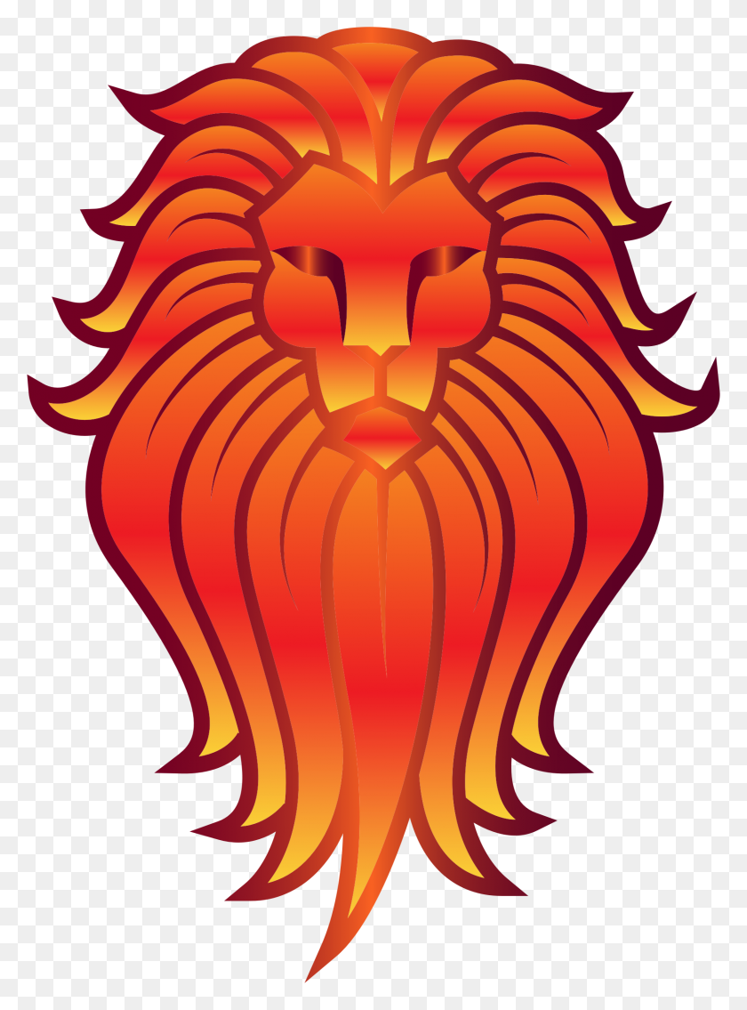 1646x2270 Chromatic Lion Face Tattoo No Background Icons Png - Lion Face PNG