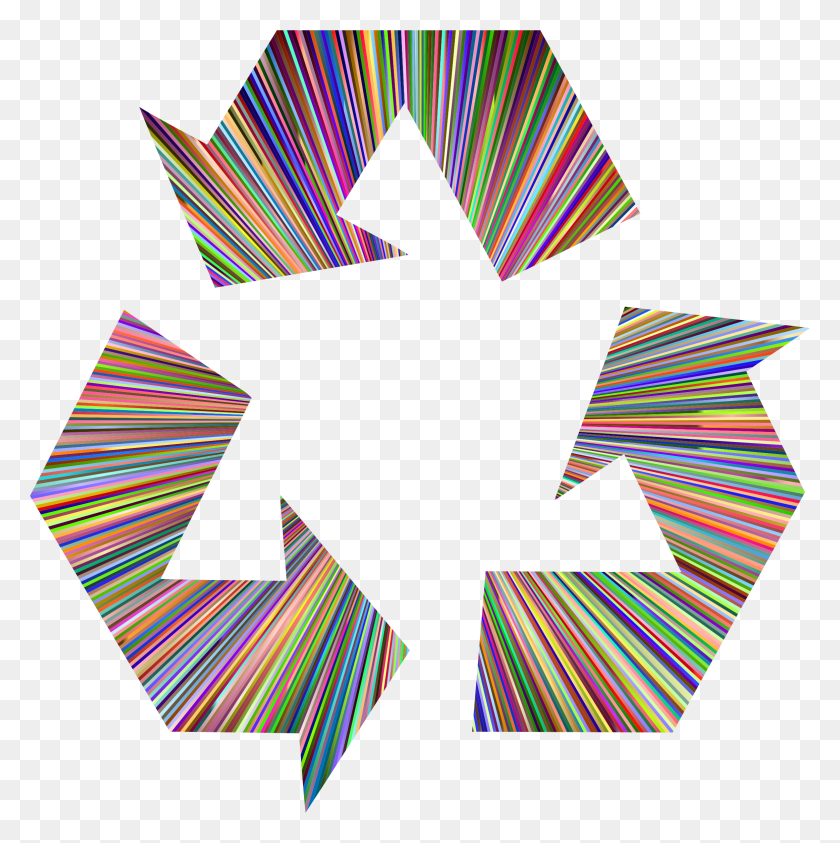 2326x2336 Chromatic Recycling Symbol Icons Png - Recycle Symbol PNG
