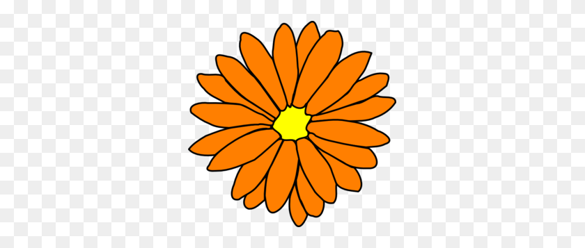 299x297 Chrysanthemum Clip Art - Marigold Clipart