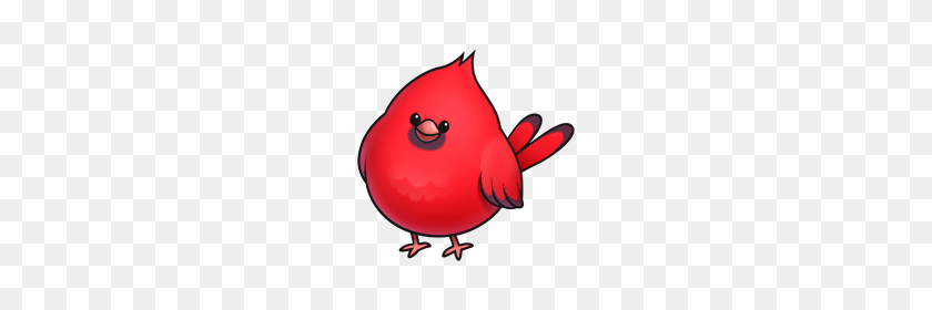 220x220 Chubby Lil Fella Parece El Logotipo De Mi Editorial Para Lil Red - Rojo Cardinal Clipart
