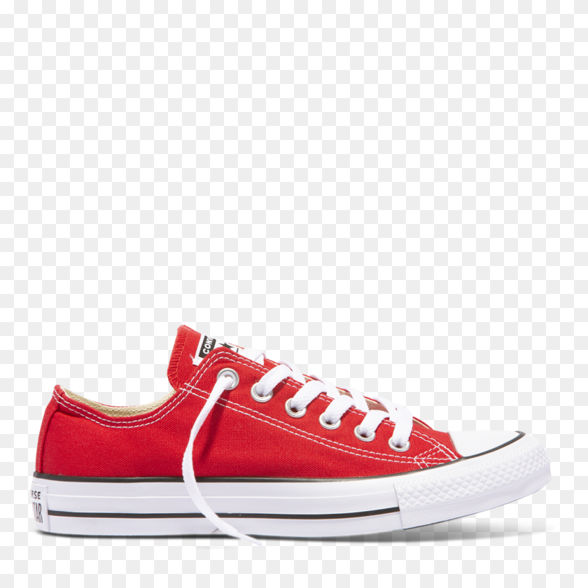 1200x1200 Chuck Taylor All Star Classic Colour Low Top Red Converse Australia - Converse PNG