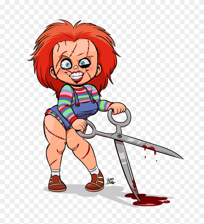 1600x1774 Chucky Png - Chucky PNG