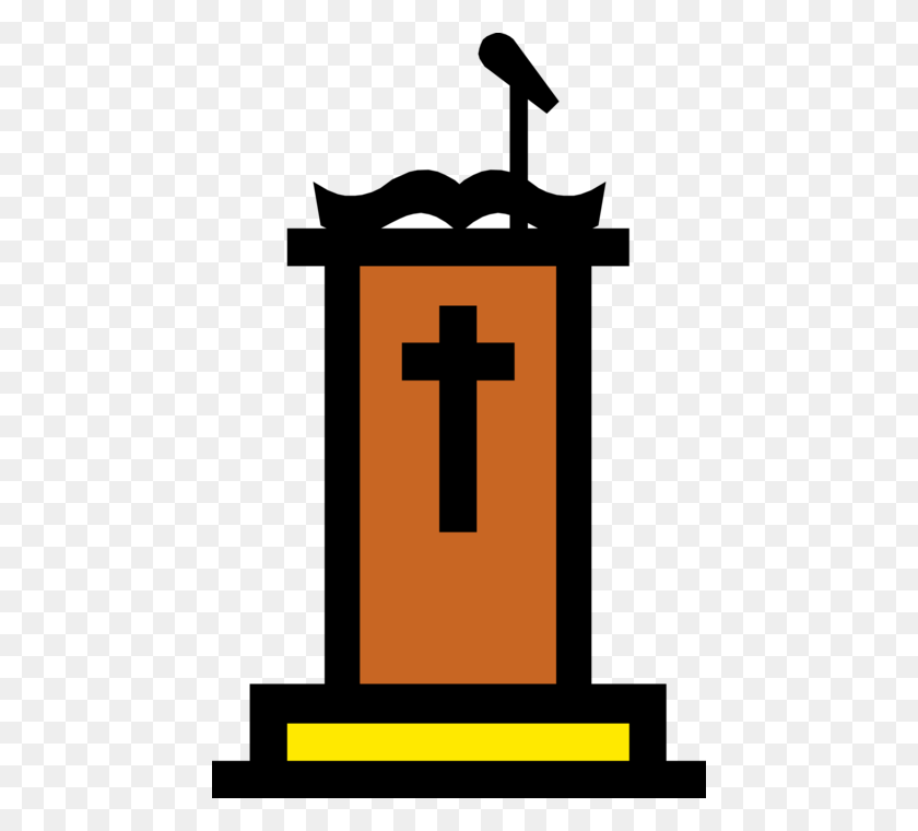 452x700 Church Cathedral Pulpit - Cathedral Clipart