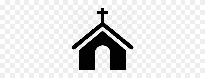 260x260 Church Election Bussiness Clipart - Church Clipart Black And White