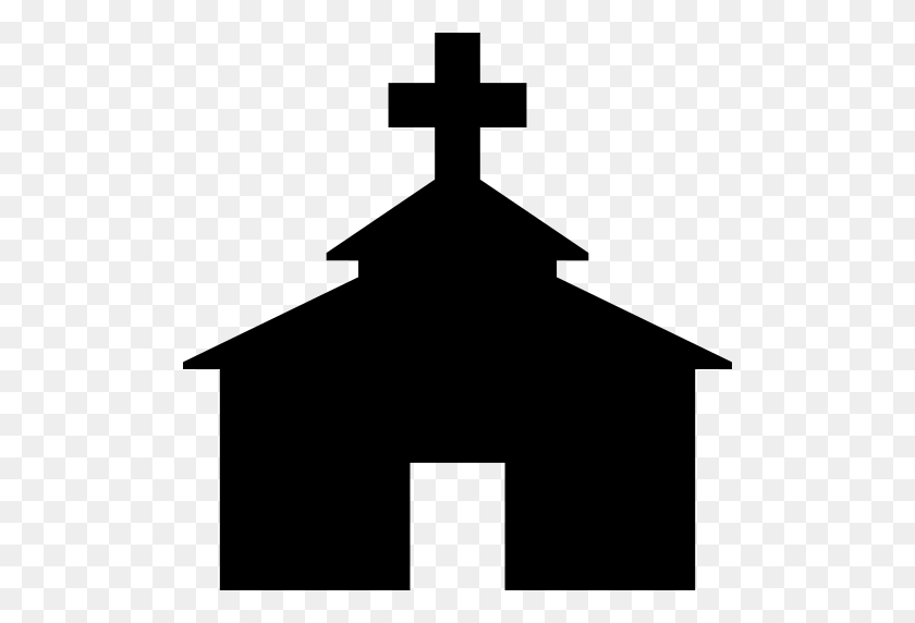 512x512 Church Front View Png Icon - Church PNG