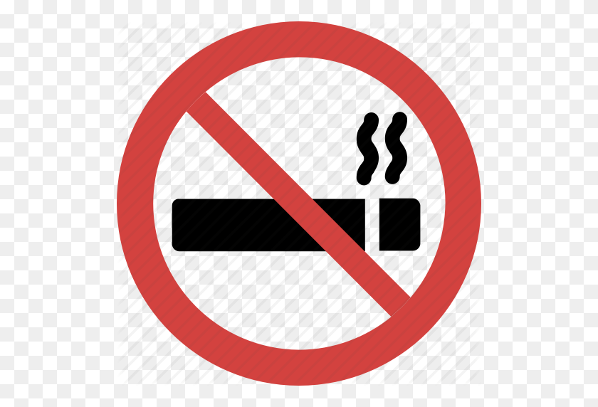 512x512 Cigarette, Forbid, Illegal, Not Allowed, Prohibition, Sign - Not Allowed Sign PNG