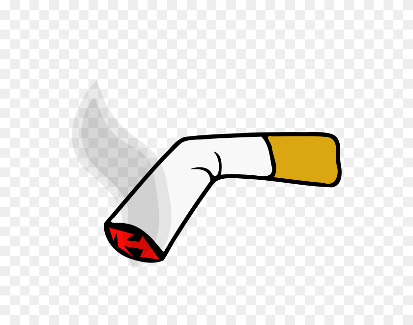 600x600 Cigarette Png Clip Arts For Web - Lit Cigarette PNG