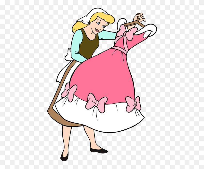 459x636 Cinderella Clip Art Disney Clip Art Galore - Pink Dress Clipart