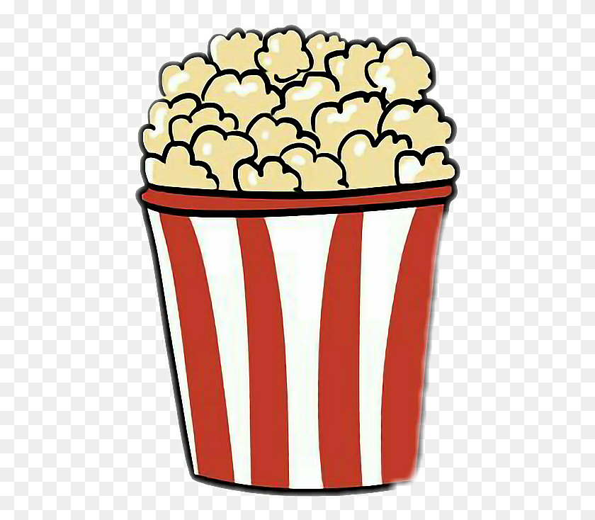468x674 Cinema Clipart Food, Cinema Food Transparent Free For Download - Movie Popcorn Clipart (Попкорн Из Фильмов)