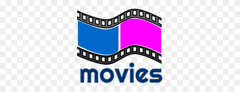 300x261 Proyector De Cine Vector Libre - Drive In Movie Clipart