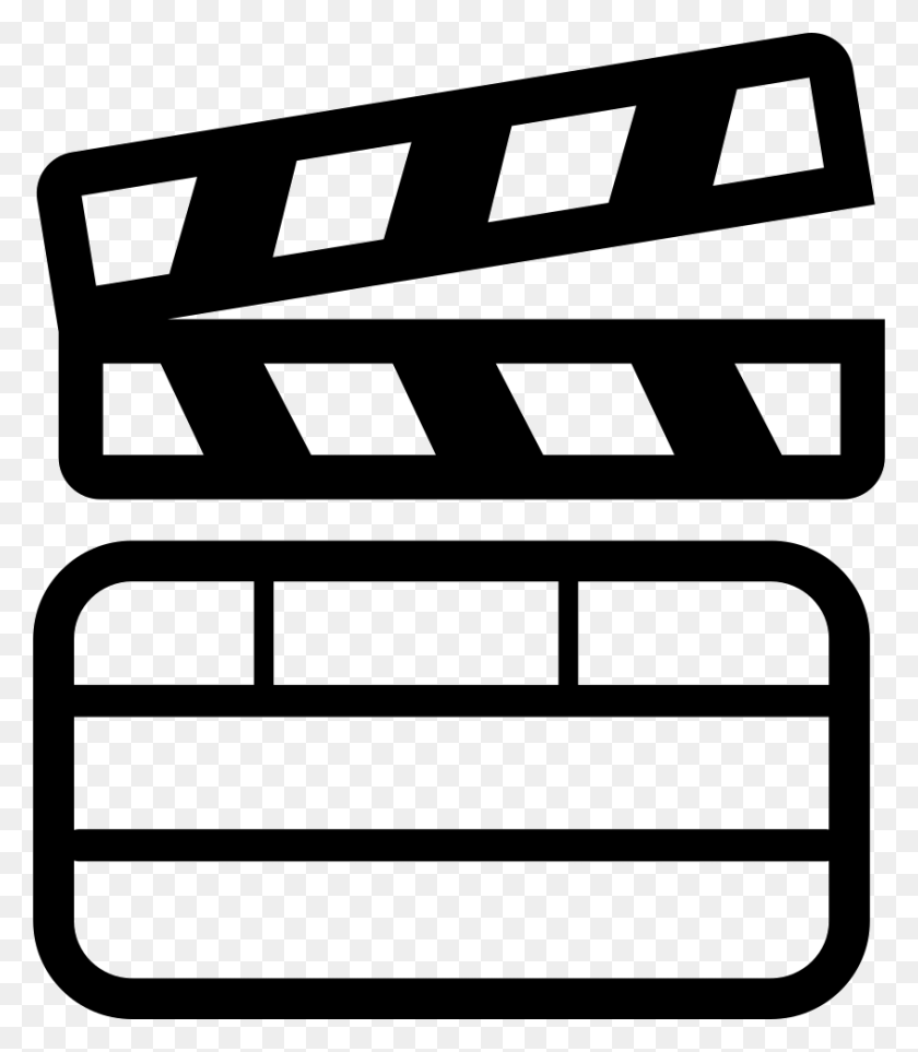 846x980 Cinema Slate For Cinema Scenes Numbering Png Icon Free - Slate PNG