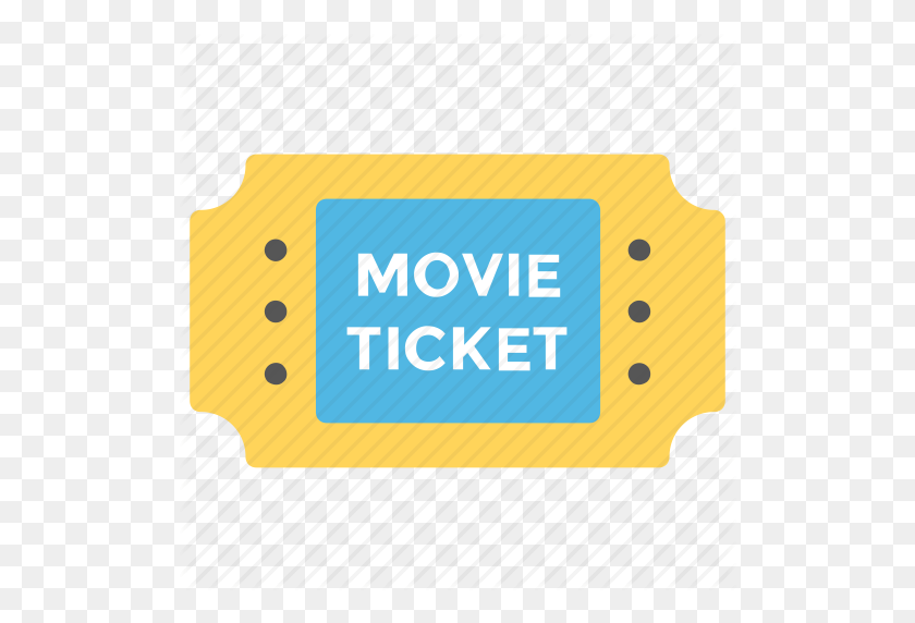 512x512 Cinema Ticket, Movie Raffle, Movie Ticket, Theater Ticket, Ticket Icon - Raffle Ticket PNG