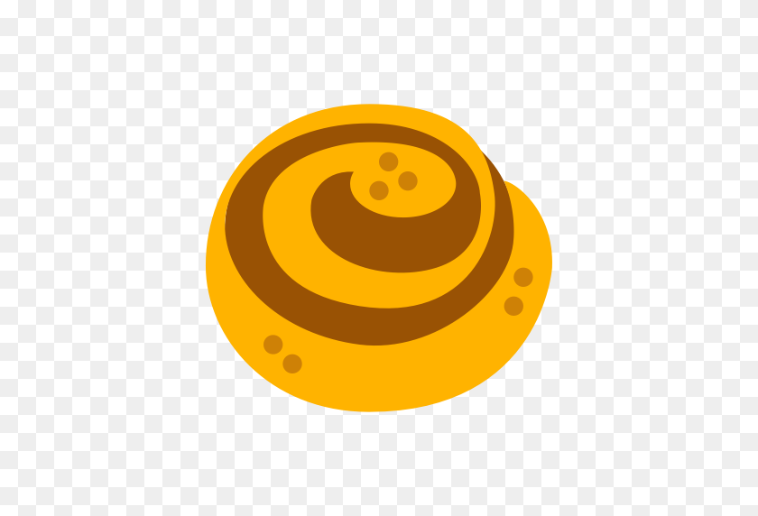 512x512 Cinnamon Roll Icon Png And Vector For Free Download - Cinnamon PNG