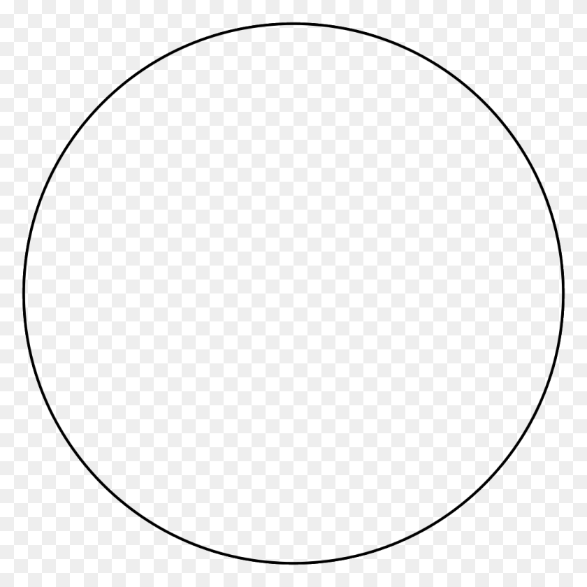 1024x1024 Круг - Белый Круг Png