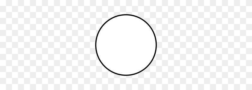 240x240 Circle - Black Circle PNG