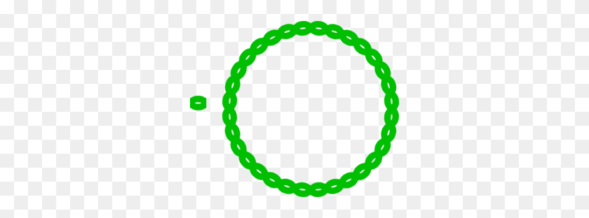 298x252 Circle Clipart Green Circle - Círculo Con Una Línea Que Lo Atraviesa Clipart