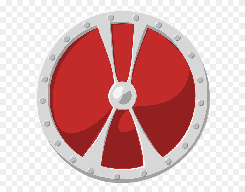 600x599 Circle Clipart Shield - Red Circle Clipart