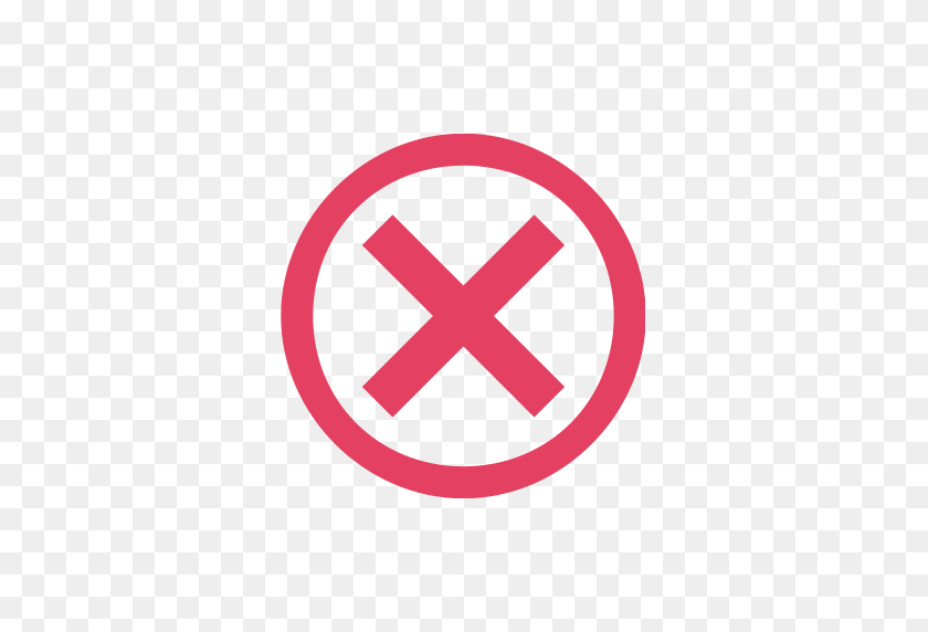 395x512 Circle, Close, Cross, Delete, Incorrect, Invalid, X Icon - Close Icon PNG