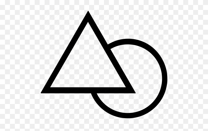 512x469 Círculo, Diseño, Editor, Forma, Icono De Triángulo - Diseño De Triángulo Png