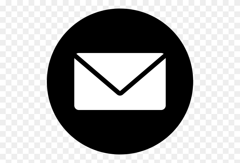512x512 Значок Круг, Электронная Почта, Входящие, Письмо, Почта, Сообщение, Сообщения - Значок Сообщения Png