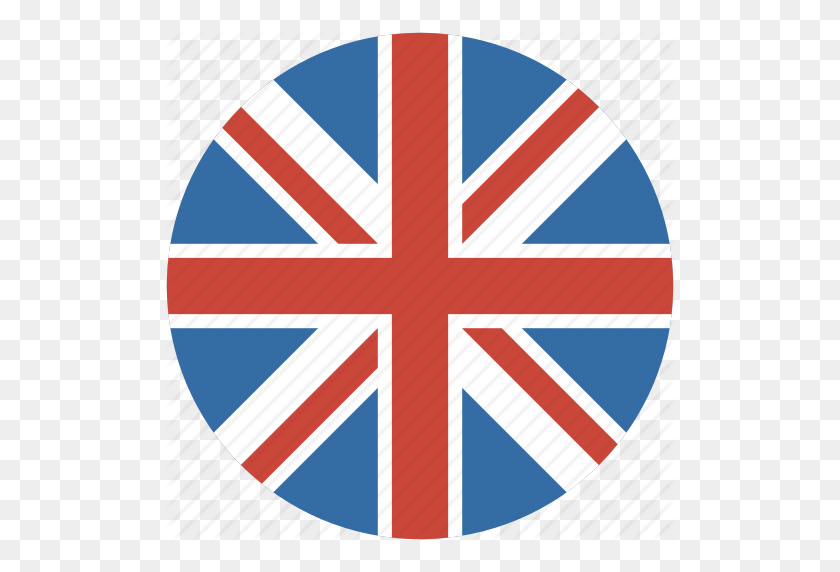 512x512 Círculo, Inglaterra, Bandera, Reino Unido, Reino Unido Icono - Bandera Del Reino Unido Png