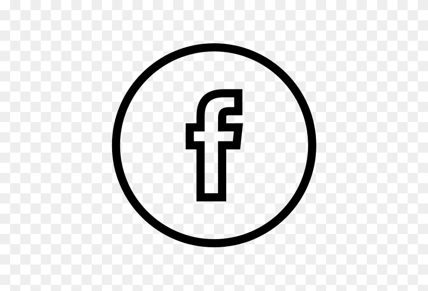 512x512 Circle, Facebook, Media, Network, Social Icon - White Facebook Icon PNG