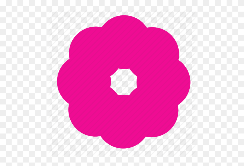 512x512 Circle, Floral, Flower, Garden, Nature, Plant Icon - Floral Circle PNG