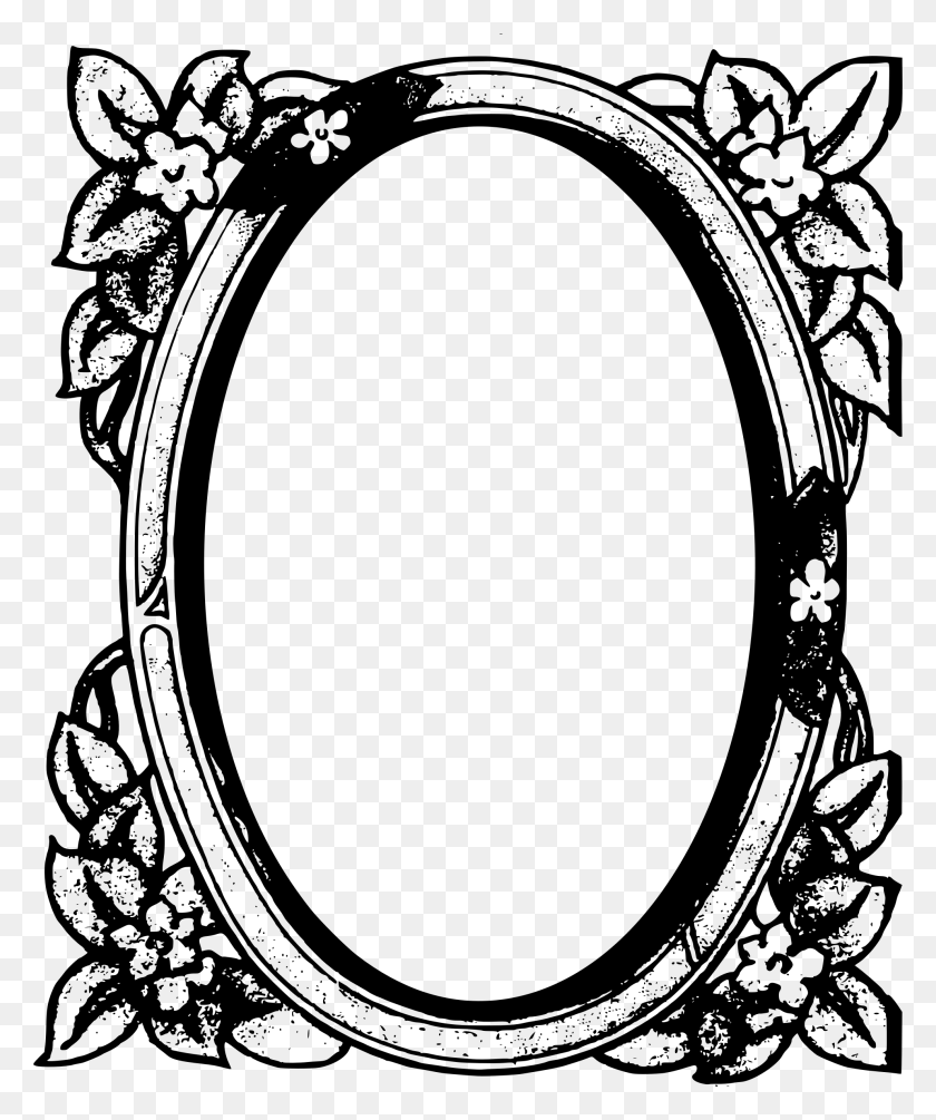 1980x2400 Circle Flower Frame Icons Png - Flower Frame PNG