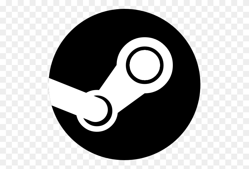 512x512 Circle, Gaming, Round Icon, Steam Icon - Steam Icon PNG