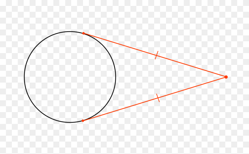 1024x607 Circle Geometry - Circle With Line Through It PNG
