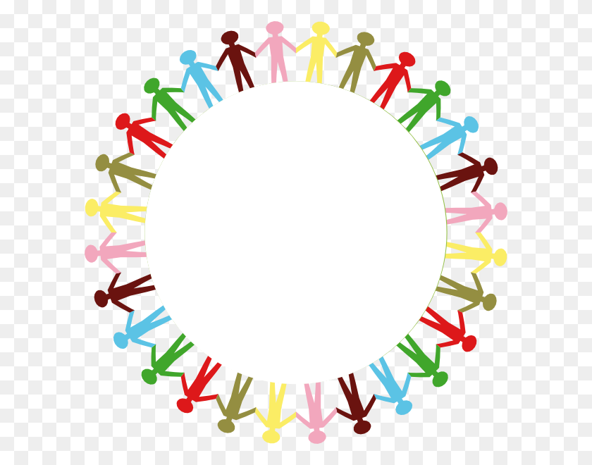 Circle Of People Holding Hands Clip Art