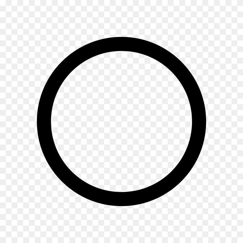 1600x1600 Circle Icon - White Circle PNG
