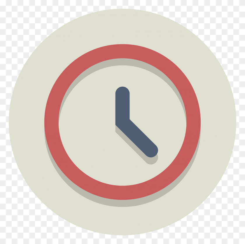 2000x2000 Circle Icons Clock - Time Icon PNG