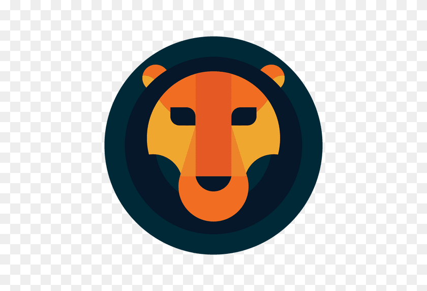512x512 Circle Lion Logo Safari - Circle Logo PNG