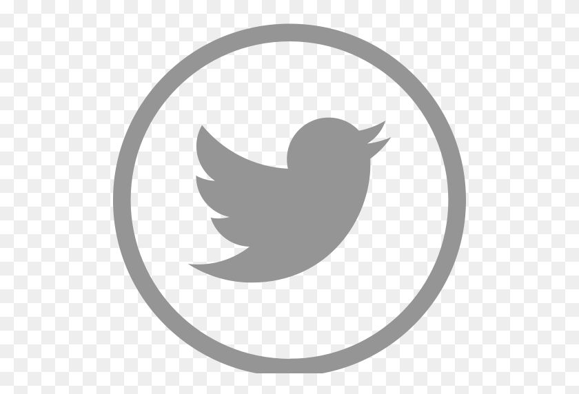 512x512 Круг, Логотип, Сми, Социальные Сети, Социальные Сети, Значок Twitter - Белый Круг Png