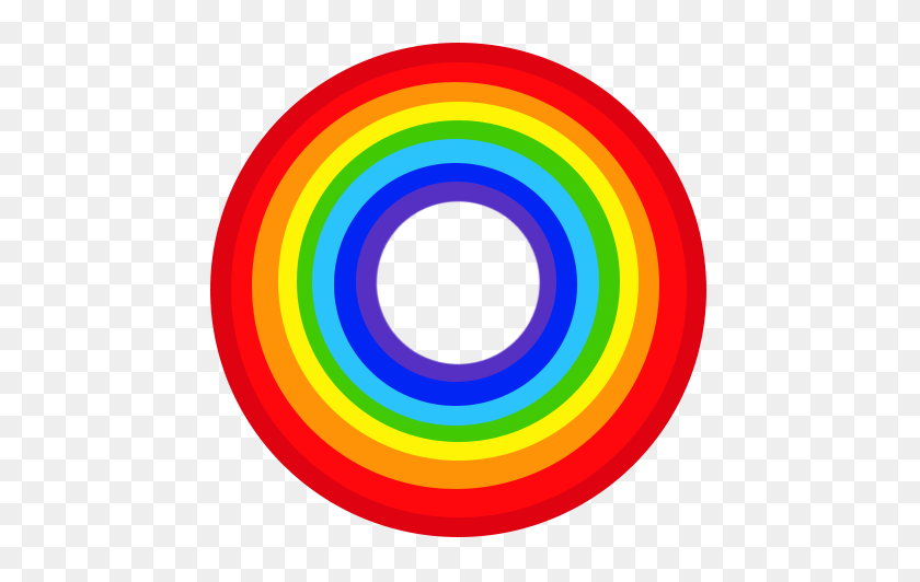 482x472 Circle Rainbow Png Free Download - Rainbow Circle PNG