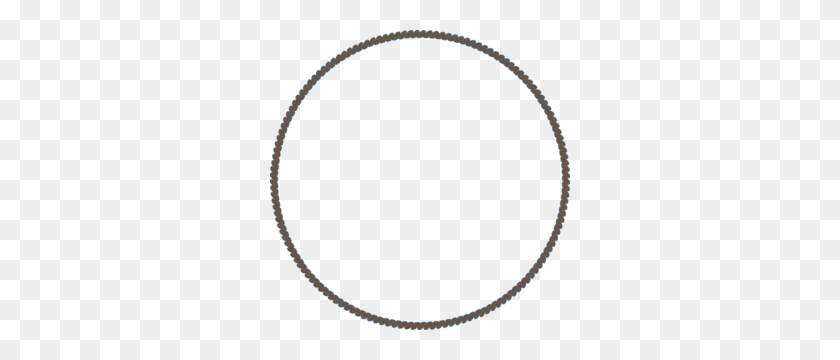 300x300 Circle Rope Clip Art - Rope Frame Clipart