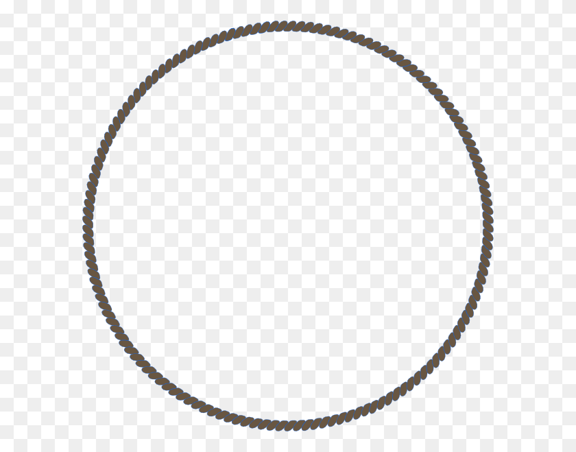 600x599 Circle Rope Clip Art - Circle PNG