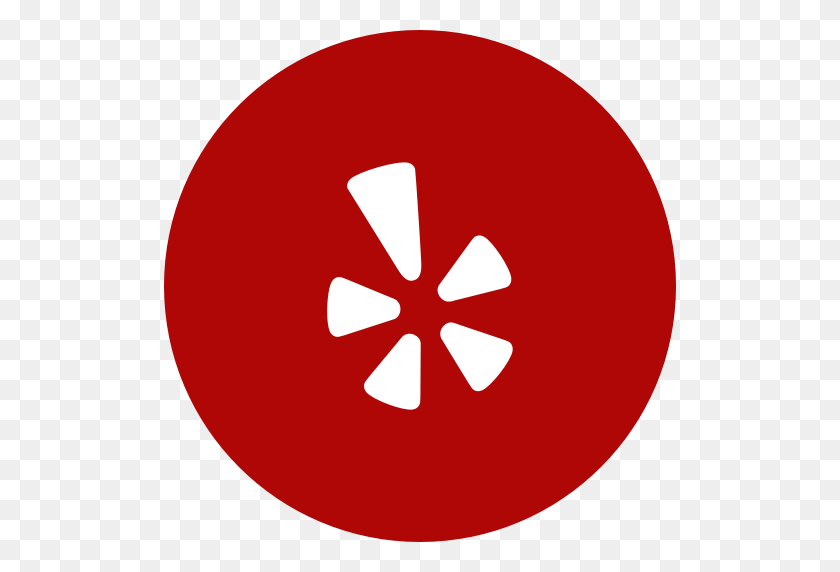 512x512 Circle, Round Icon, Yelp Icon - Yelp Icon PNG