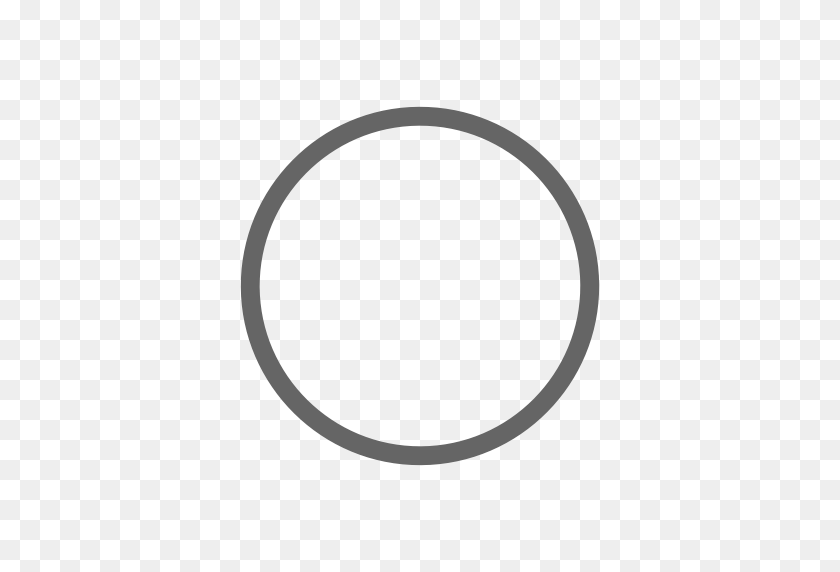 512x512 Circle Thin, Circle, Cloud Icon With Png And Vector Format - Thin Circle PNG