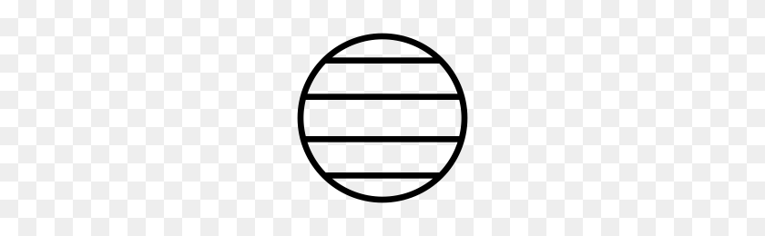 200x200 Circle With Horizontal Lines Icons Noun Project - Horizontal Lines PNG