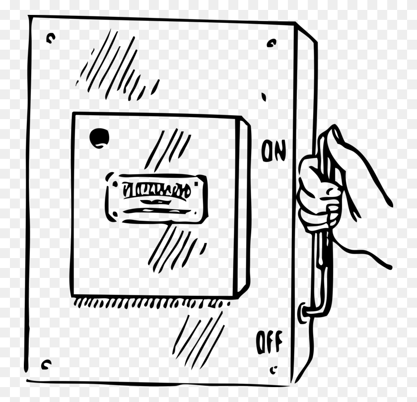 744x750 Circuit Breaker Electrical Network Electrical Switches Electricity - Circuit Board Clipart
