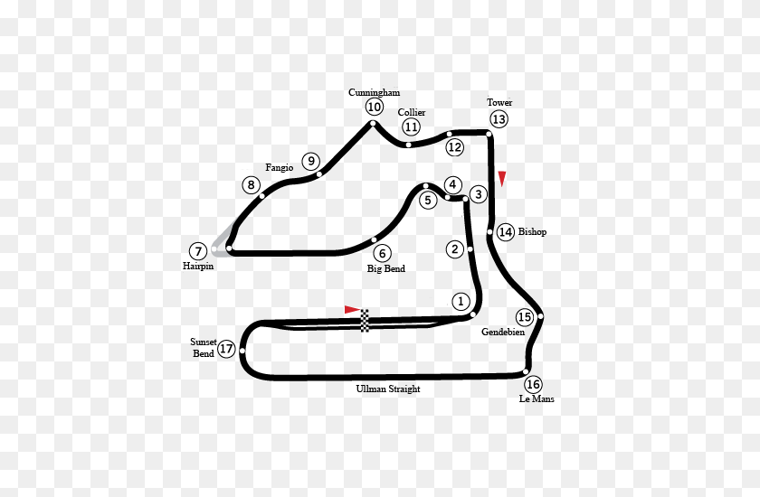 470x490 Circuit Sebring - Circuit PNG