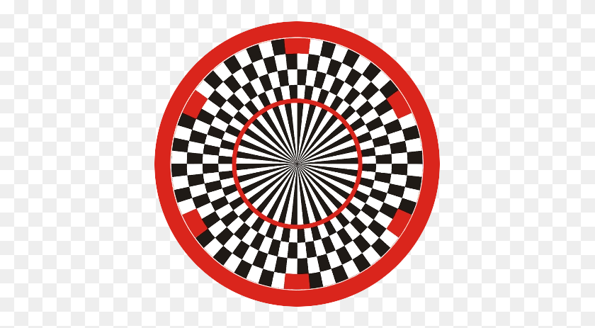 403x403 Circular Board For Six Player Chess - Chess Board PNG