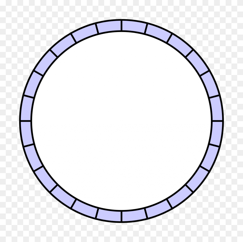 1000x1000 Búfer Circular - Círculo Elegante Png